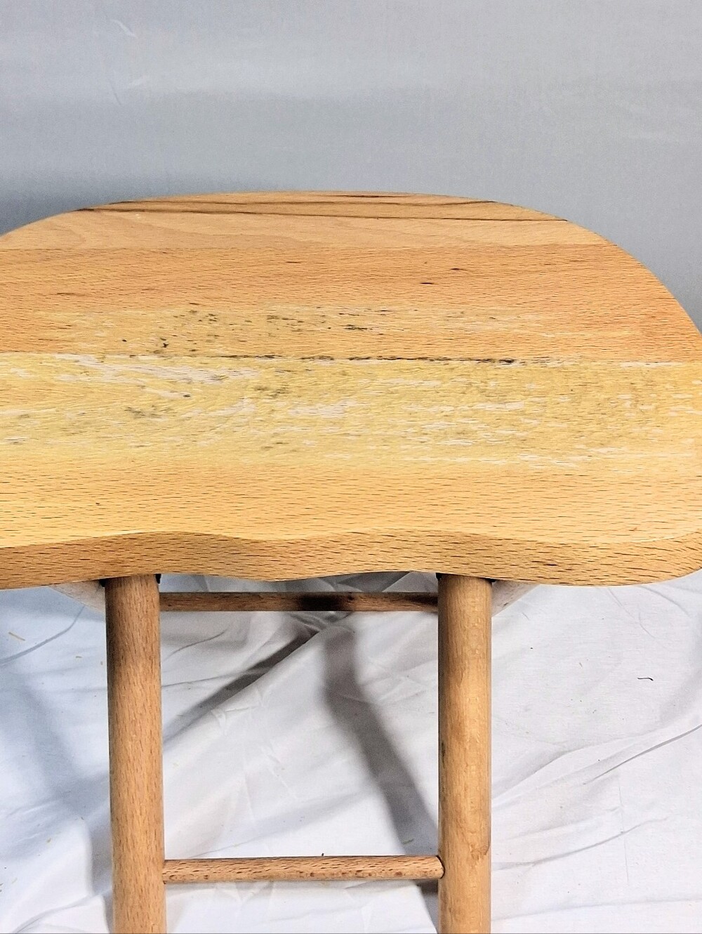 Nevco Yugoslavia Vintage 1950's Strong Collapsible Folding Milking/Planter Stool - Picture 6 of 13